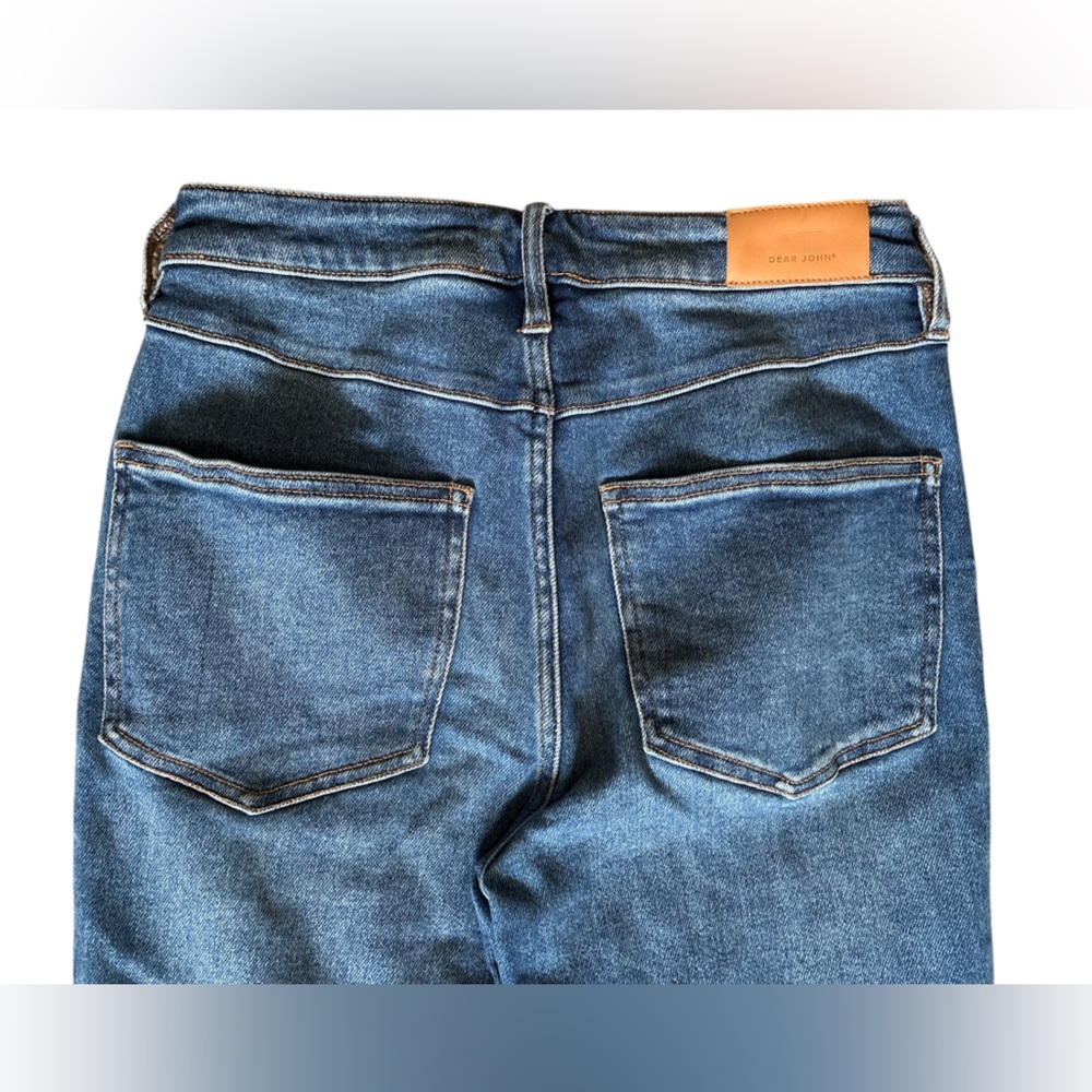 Dear John Yoke Front High Rise Stretch Ankle Jeans, Size 27, Everyday Classic - Picture 4 of 7
